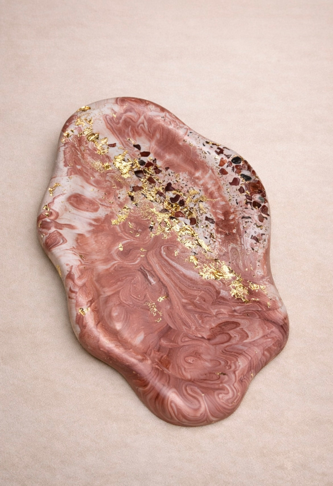 Plateau Grenat Ondulé